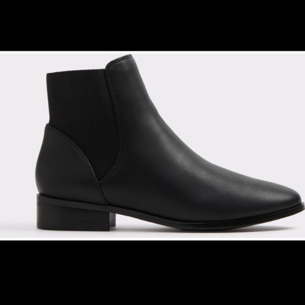 Aldo Black leather boots - Picture 2 of 7